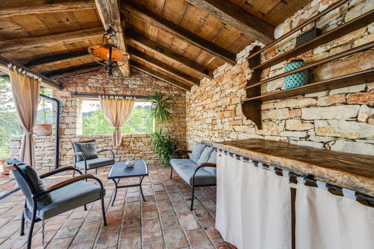 Вилла Casa Mazuli Грожнян Экстерьер фото